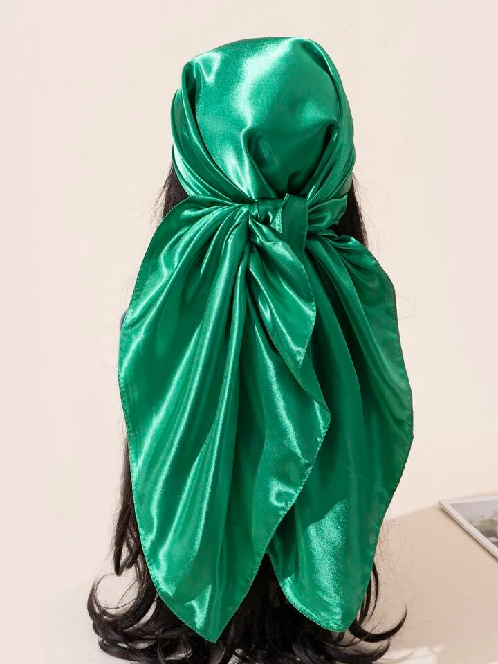 Pañoleta unicolor verde