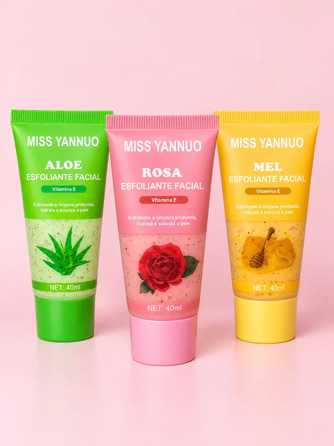 Exfoliante facial con Vitamina E