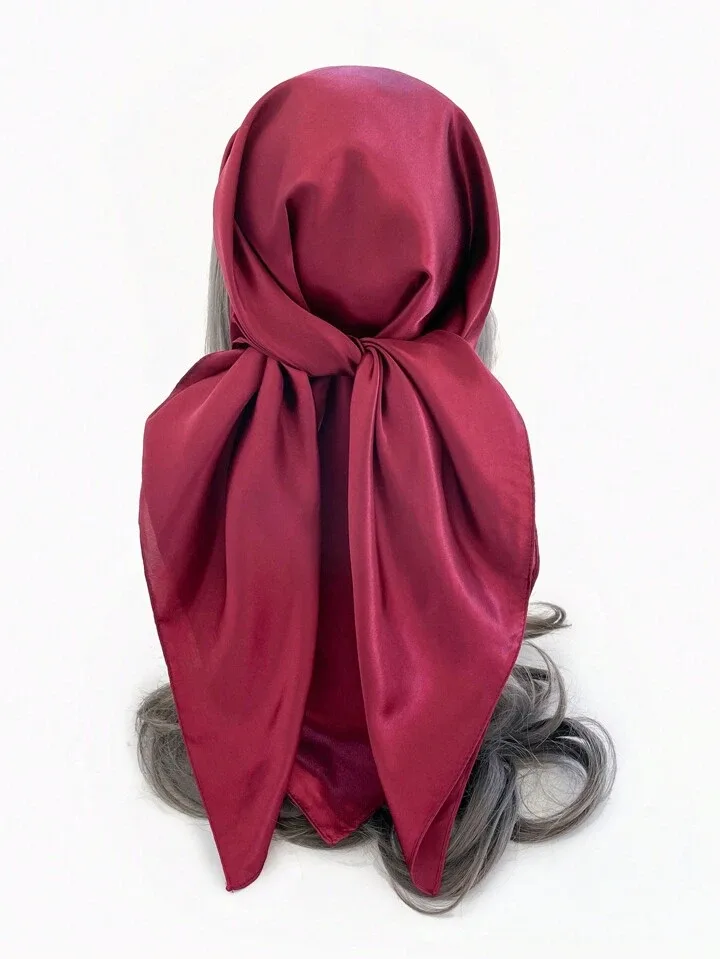 Pañoleta unicolor vinotinto