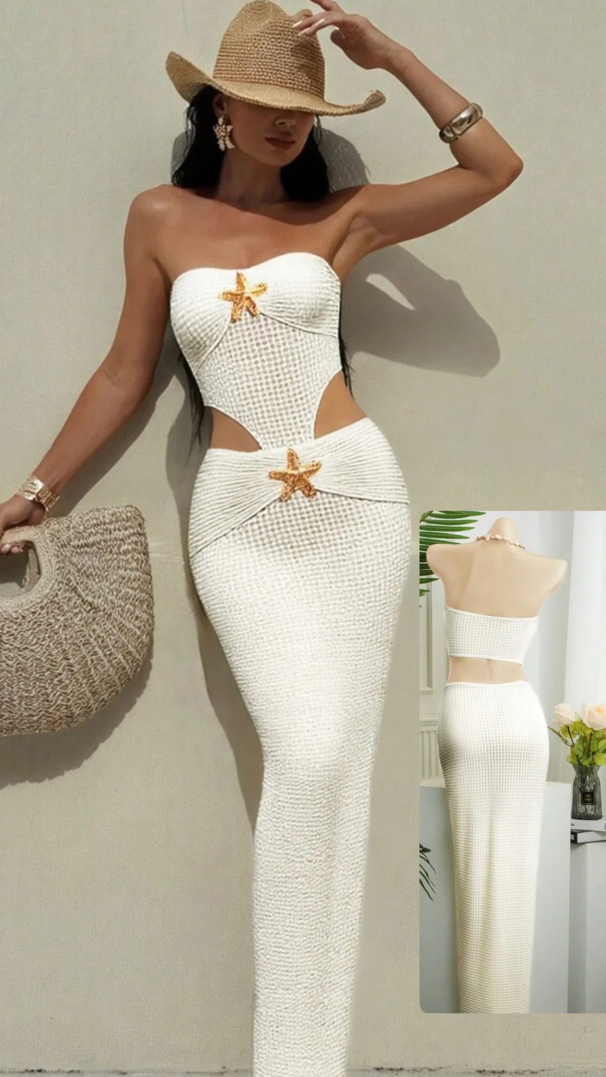 Vestido Tejido Estrella de mar